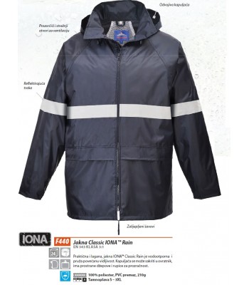 JAKNA CLASSIC IONA RAIN JAKNA CLASSIC IONA RAIN