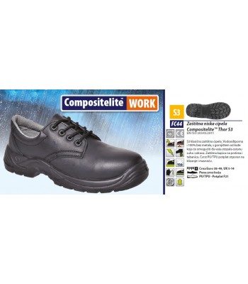 ZAŠTITNA NISKA CIPELA COMPOSITELITE THOR S3