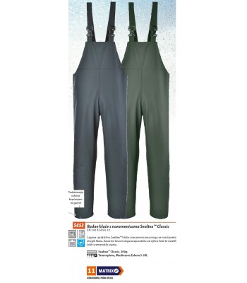 RADNE HLAČE SA NARAMENICAMA SEALTEX CLASSIC